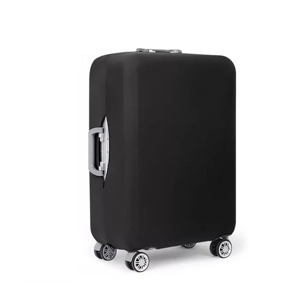 Capa Protetora Malas Viagem Bagagem Malha Neopreme Elástico Tam M Cor:Preto