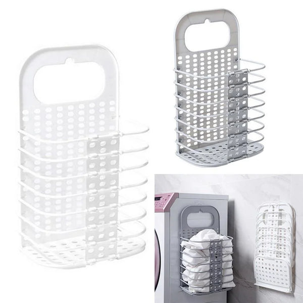 Cesto Organizador Multiuso Dobravel De Parede Plastico Cesta