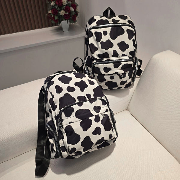 Mochila Escolar Média Estampa Vaquinha Faculdade Trabalho 1 Estampa:Vaquinha