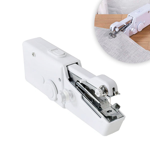 Maquina De Costurar Portatil Viagem Mini A Pilha Eletrico Pratico