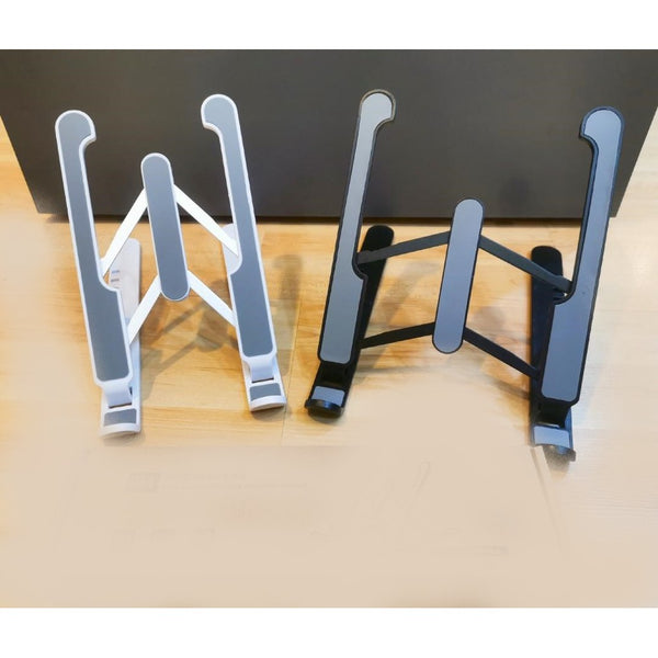 Suporte Portatil Ajustavel Para Notebook Com 6 Niveis Cores:Preto