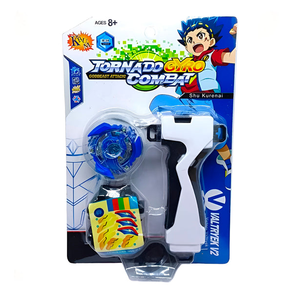 Kit Pião Metal Montar Lançador Brinquedo Infantil Criança