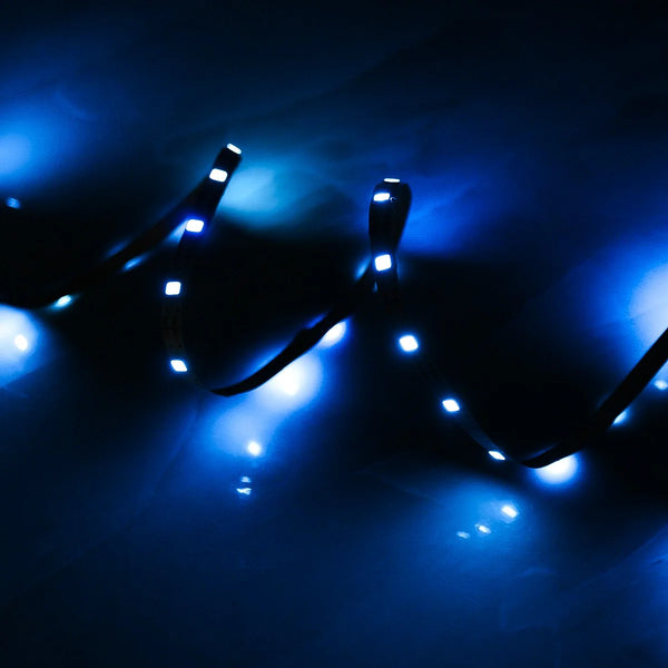 Fita LED Adesiva Para Decoração 120L 2 Metros Cores:Azul