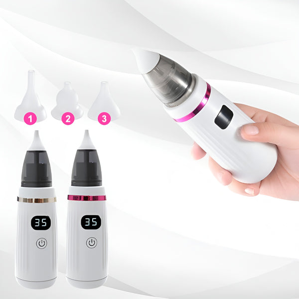 Higienizador Aspirador Nasal Infantil Elétrico USB