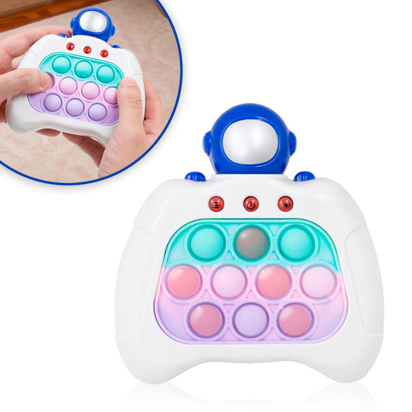 Brinquedo Pop It Eletrônico Mini Gamer Anti Stress Com Som Educativo Modelo:Astronauta