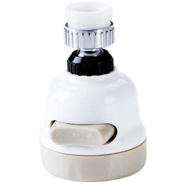 Adaptador Torneira Giratoria 360  3 Jatos D'agua Arejador