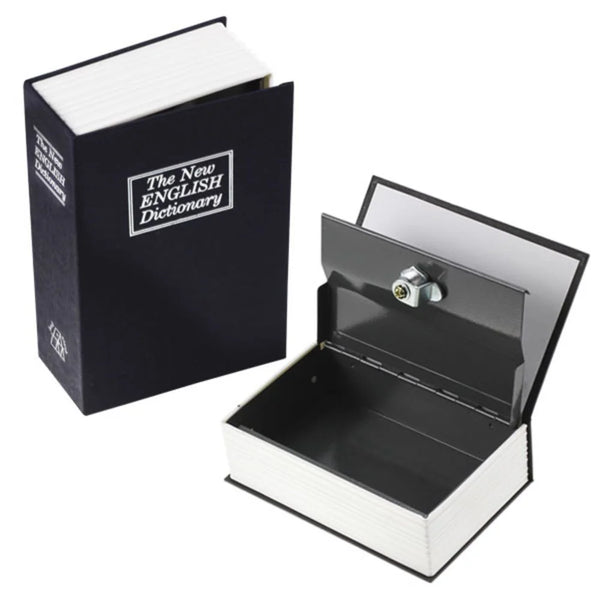 Cofre Livro  Dicionario Ingles Dinheiro Camuflado Médio