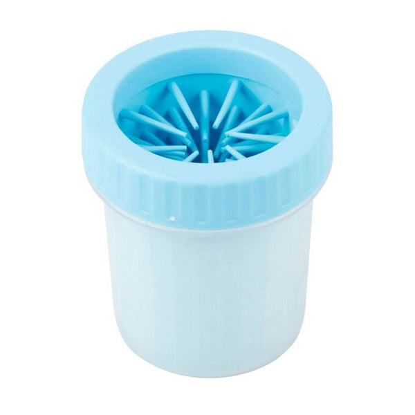 Copo Limpador Limpa Patas Patinhas De Cachorro Cão Pet Cor:Azul