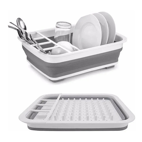 Escorredor De Louça Retrátil De Silicone Pia Cozinha