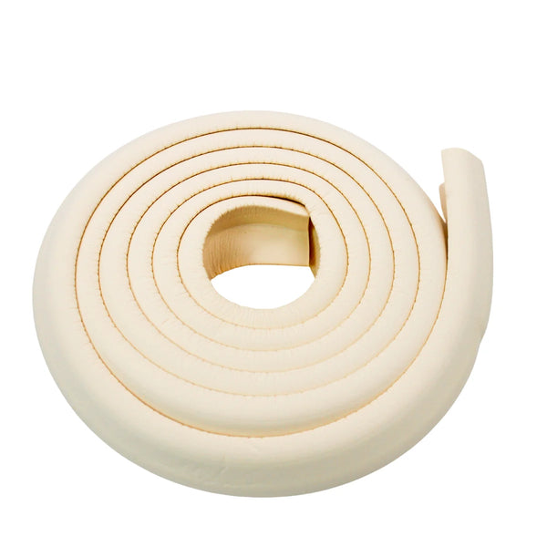 Protetor Quina Cantoneira Segurança Bebe Rolo 2 Metros Cor:Bege